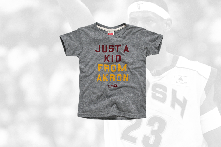 Lebron James Jersey History Kids T-Shirt for Sale by WalkDesigns